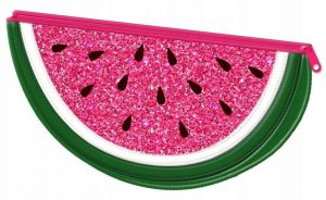 Piórnik saszetka jednokomorowa arbuz Melon różowy