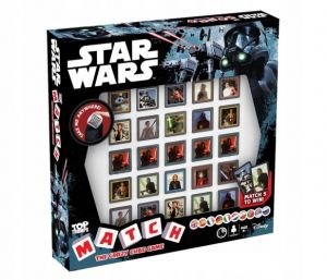Winning Moves Match Star Wars Gra logiczna Gwiezdne Wojny kostki