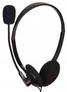 Słuchawki z mikrofonem nauszne Gembird MHS-123 do komputera