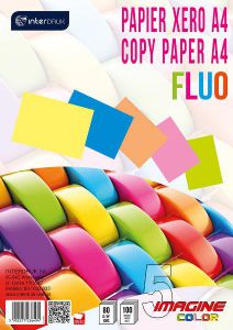 Papier ksero A4/100 5 kolorów Fluo x 20K