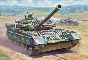 ZVEZDA T-80BV Russian Ma in Battle Tank