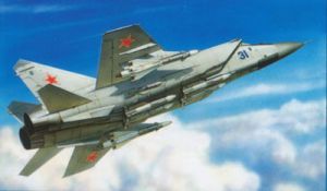 ZVEZDA MiG-31 Soviet int erceptor