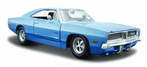 Model kompozytowy Dodge Charger R/T 1969 niebieski