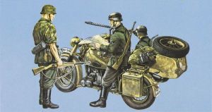 ITALERI BMW R75 with Sidecar