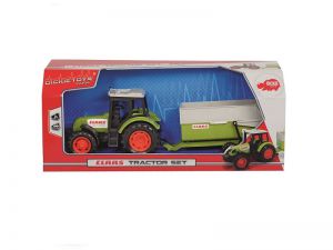 Traktor Claas z przyczepą, 36 cm