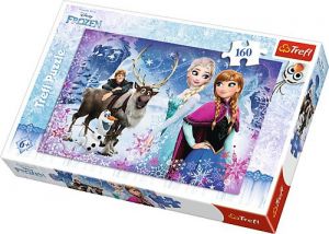 160 elementów, Frozen - Zimowe przygody