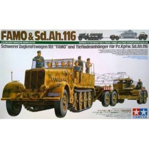 Model plastikowy FAMO with Tank Transporter