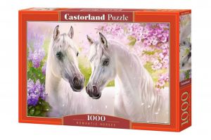 Puzzle 1000 elementów - Romantyczne konie