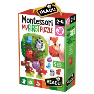 Układanka HEADU Montessori Moje Pierwsze Puzzle Las