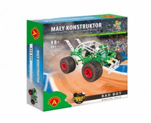 Zestaw konstrucyjny Mały Konstruktor Monster Truck - Bad boy