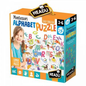 Puzzle do nauki alfabetu HEADU