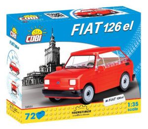 Klocki Youngtimer Collection Fiat 126p el