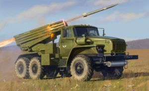 Model plastikowy BM-21 GRAD Multiple Rocket Launcher