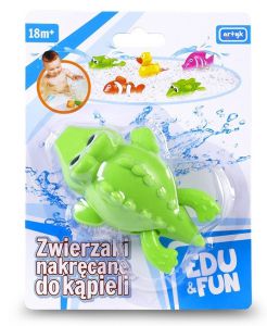 Zabawka do kąpieli - Zielony Krokodylek Edu&Fun