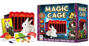 Sztuczki magiczne Magiczna klatka z króliczkiem