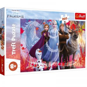 Puzzle 260 elementów Frozen 2 - W poszukiwaniu przygód