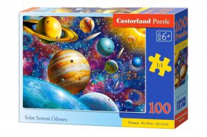 Puzzle 100 elementów - System solarny Odyseja