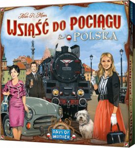 Gra Wsiąść do Pociągu Kolekcja Map 6.5  Polska