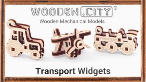 Puzzle 3D Widgets Transport