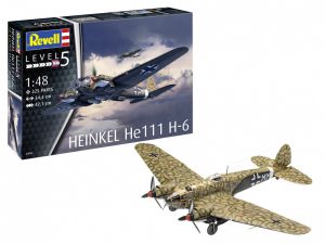 Model plastikowy Heinkel HE111 H-6