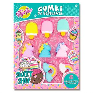Gumki do ścierania Sweet Shop/mix 3 wzory
