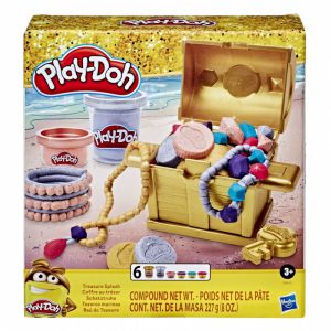 Zestaw z masą plastyczną PlayDoh Treasure Splash