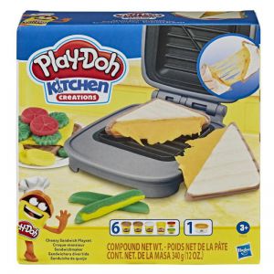 Zestaw z masą plastyczną PlayDoh Grilled Cheese
