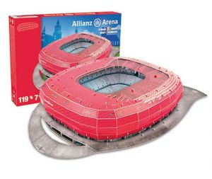 Puzzle 3D Stadion Allianz 119 elementów