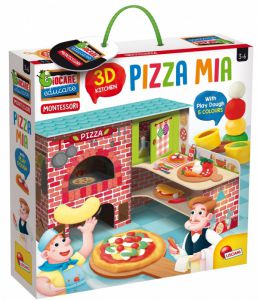 Zestaw Montessori Moja pizza 3D z modeliną