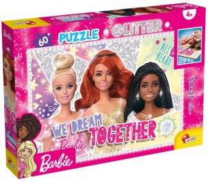 Puzzle Barbie glitter 60 elementów Selfie