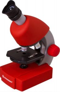 Mikroskop Bresser Junior  40x-640x czerwony