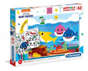 Puzzle 60 elementów Baby Shark