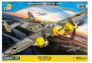 Klocki 422 elementy Messerschmitt Bf 110D