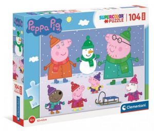 Puzzle 104 elementy Maxi Świnka Peppa