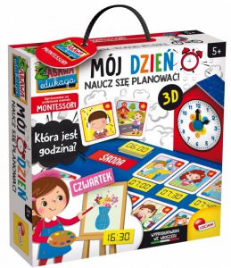 Montessori Gra Moj dzień - naucz się planować