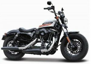 Harley Davidson 2018 forty-eight special 1/18 Biały