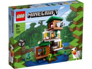 Klocki Minecraft 21174 Nowoczesny domek na drzewie