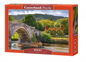 Puzzle 1000 elementów Village corner in Wales