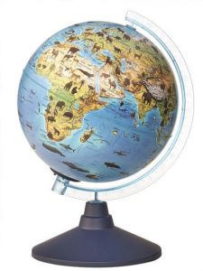 Globus 21 cm ze zwierzętami Alaysky
