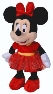 Maskotka Disney Minnie w połyskującej sukni 25 cm
