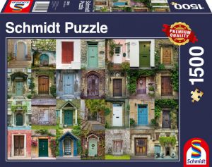 Puzzle 1500 elementów Drzwi