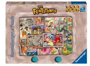 Puzzle 2D 1000 elementów Flintstonowie