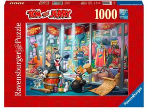 Puzzle 2D 1000 elementów Tom i Jerry