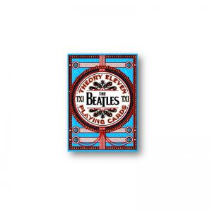 Karty The Beatles talia niebieska