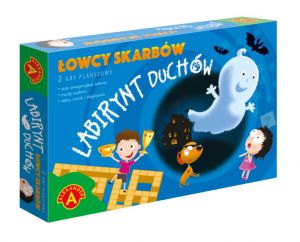 Gra Łowcy skarbów - Labirynt duchów 2w1