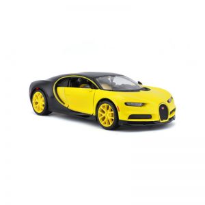 Model Bugatti Chiron żółty 1/24