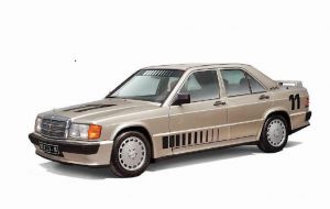 Model plastikowy Mercedes 190E 2.3 16V 1/24