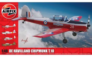Model plastikowy De Havilland Chipmunk T.10 1/48