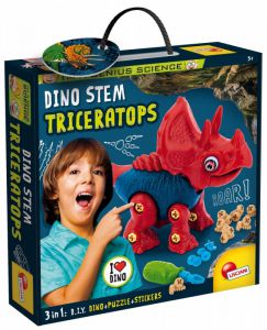 Zestaw konstrukcyjny I\'m A Genius Dino Steam - Triceratops