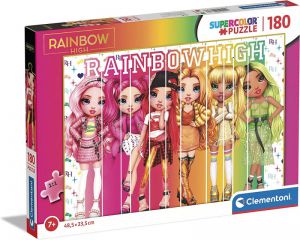 Puzzle 180 elementów Rainbow High